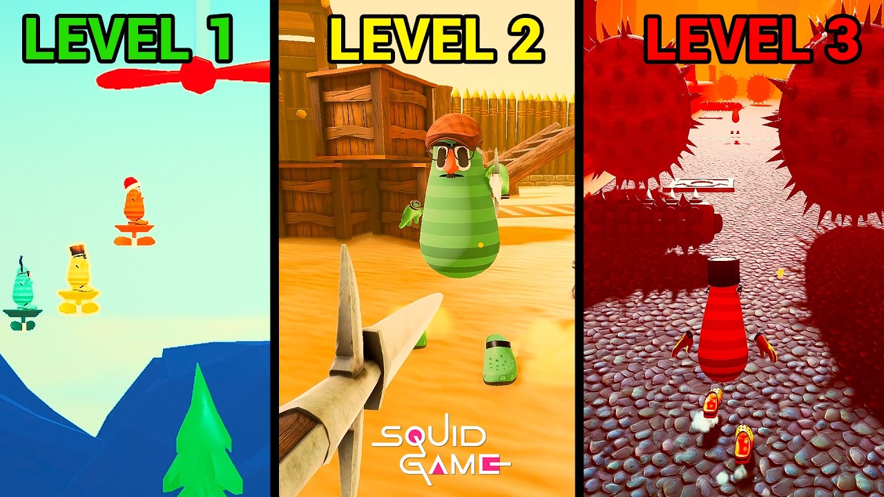 This Game is Like Squid Games....But You're a BEAN! | Bean There Won That