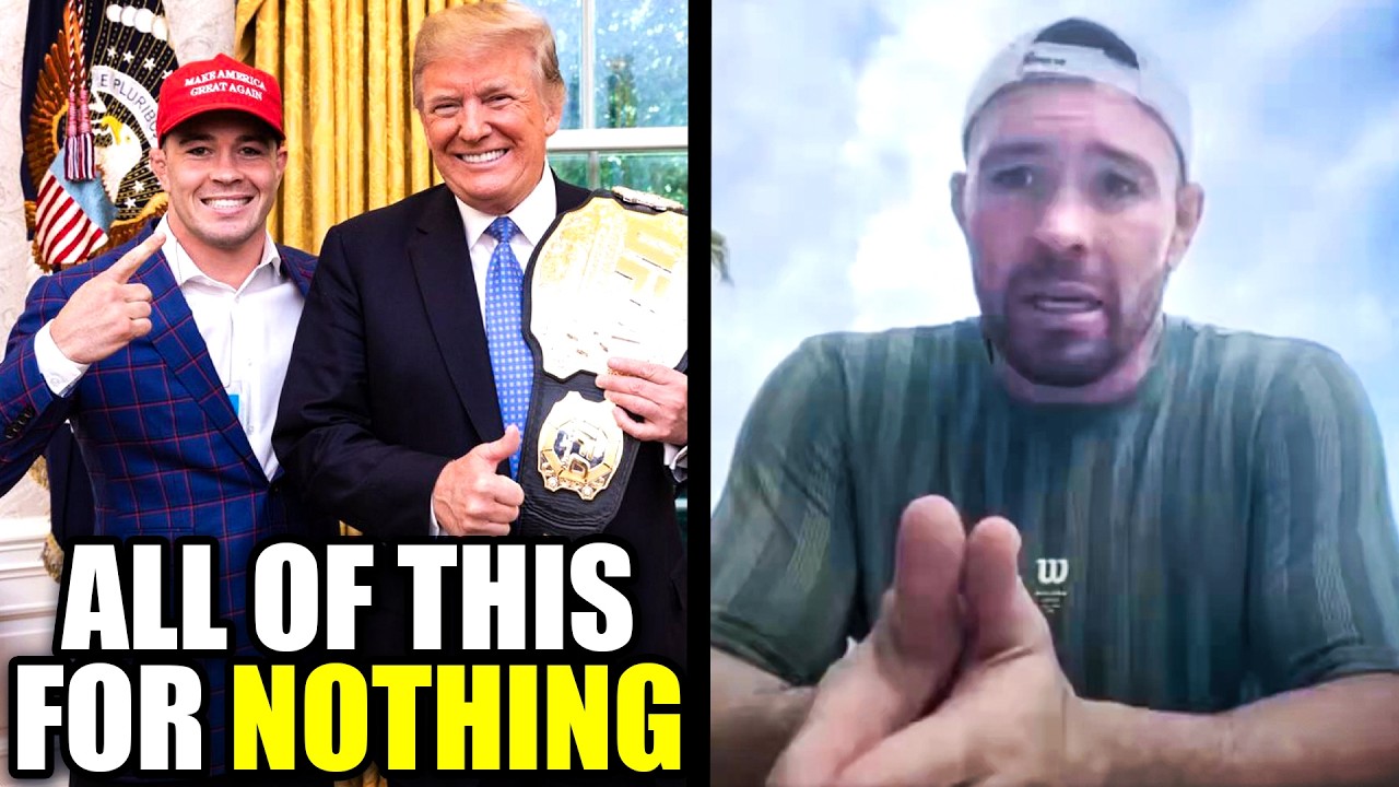 Боец MAGA чуть не расплакался из-за того, что Белый дом не принял его бой с UFC.