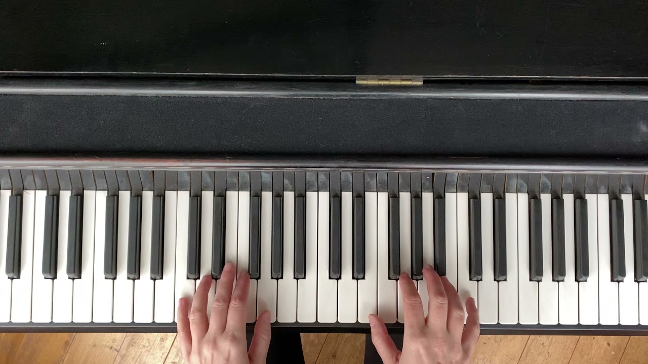 How to play Chords in Inversions - C major - for Beginners