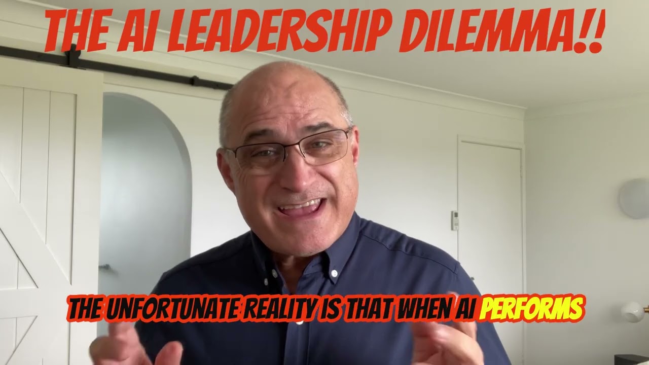 The leadership dilemma - who is to blame when AI gets it wrong?