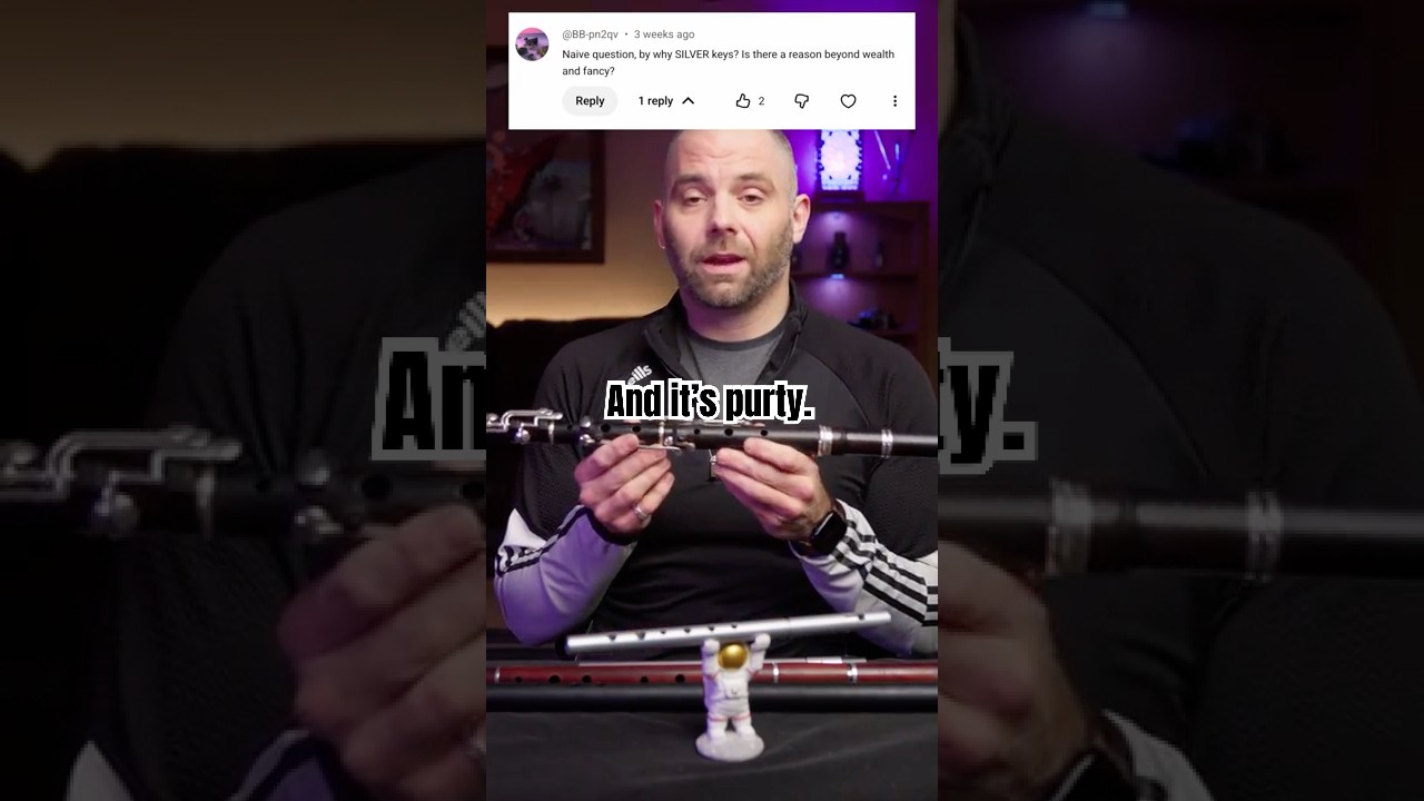 Зачем использовать серебро на деревянных флейтах с клавишами?