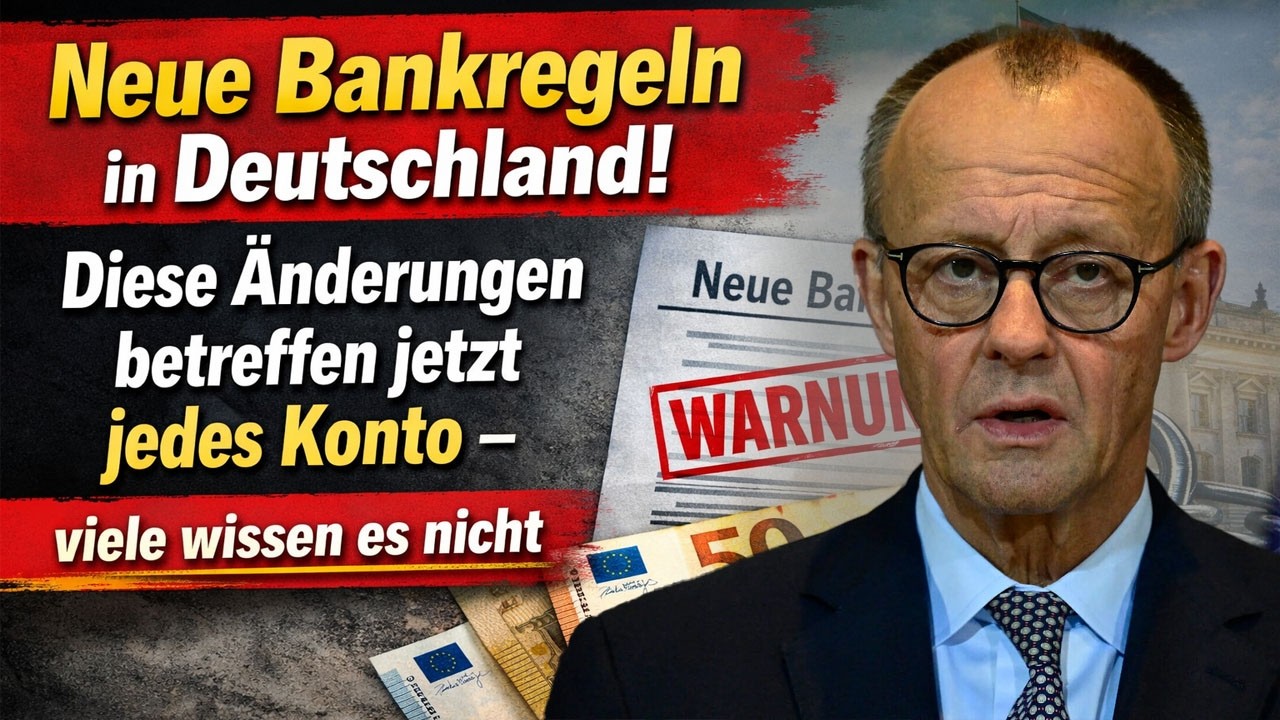 Neue Bankregeln in Deutschland! Diese Änderungen betreffen jetzt jedes Konto – viele wissen es nicht