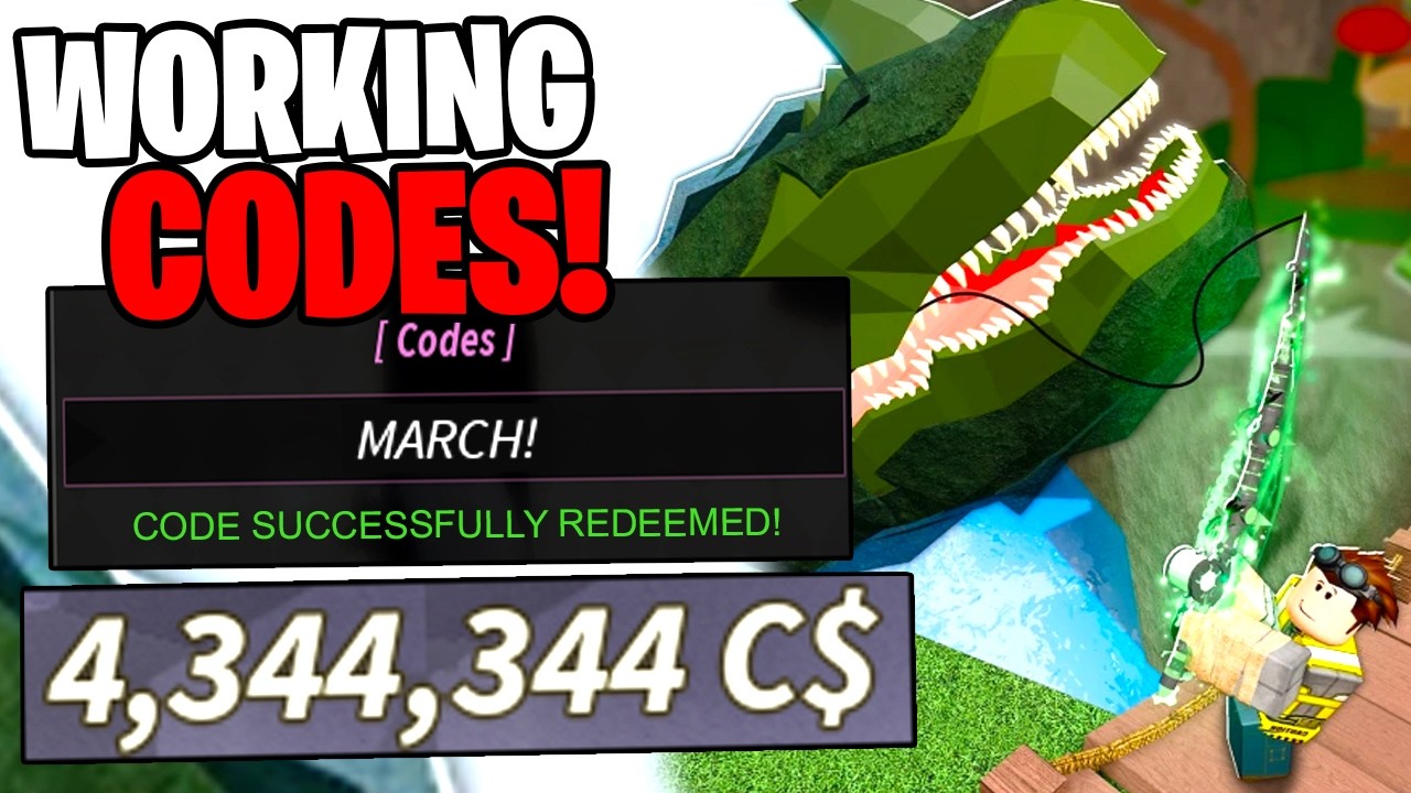 *NEW* ALL WORKING CODES FOR FISCH IN 2026! ROBLOX FISCH CODES