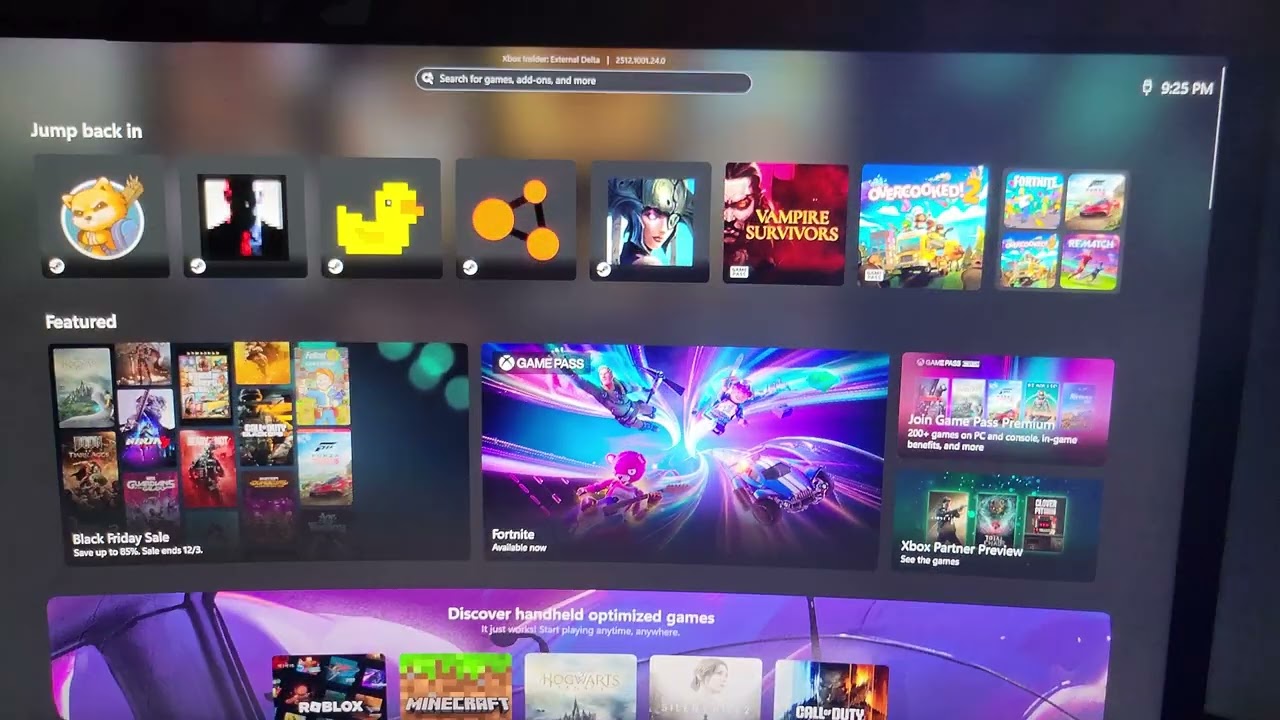 Xbox Full Screen Experience + Steam Big Picture mode using Playstation controller