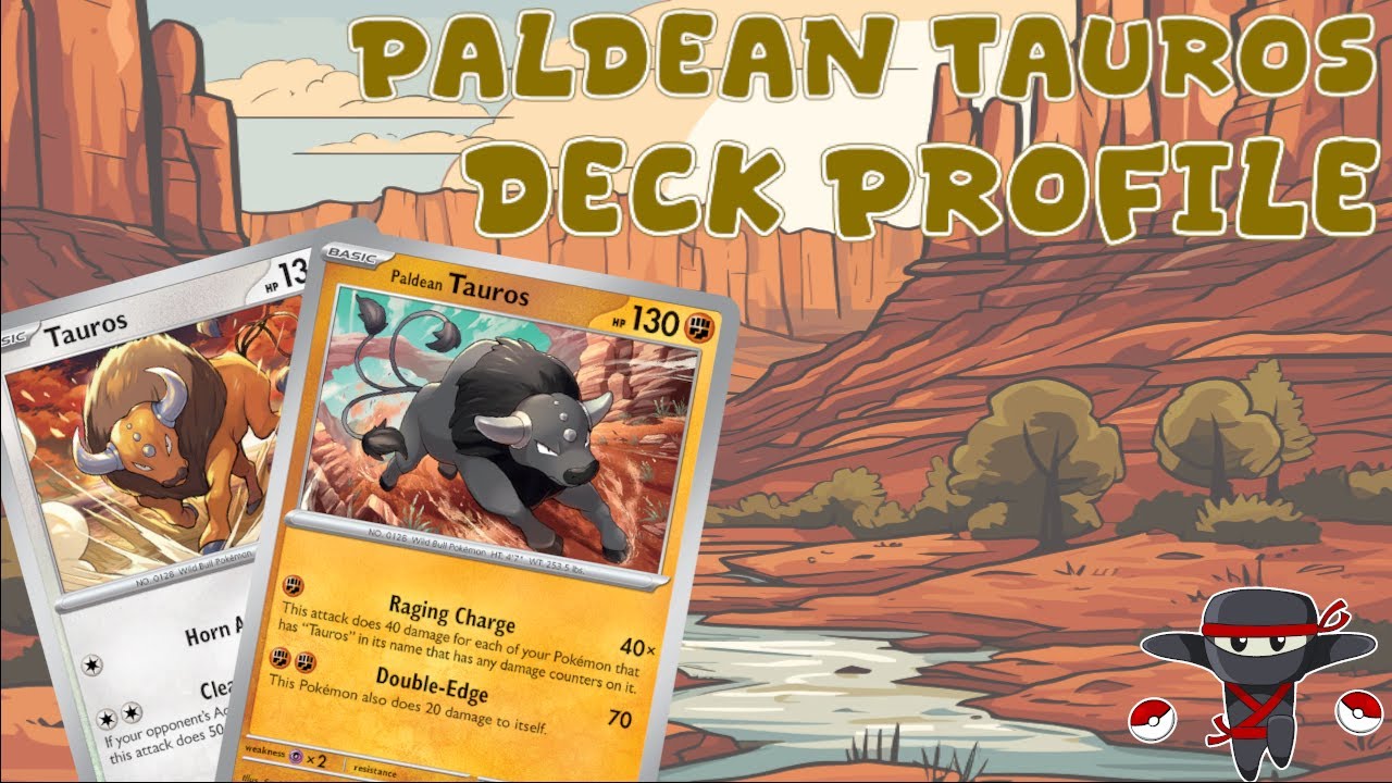 Paldean Tauros is the Best Rogue Deck Right Now!