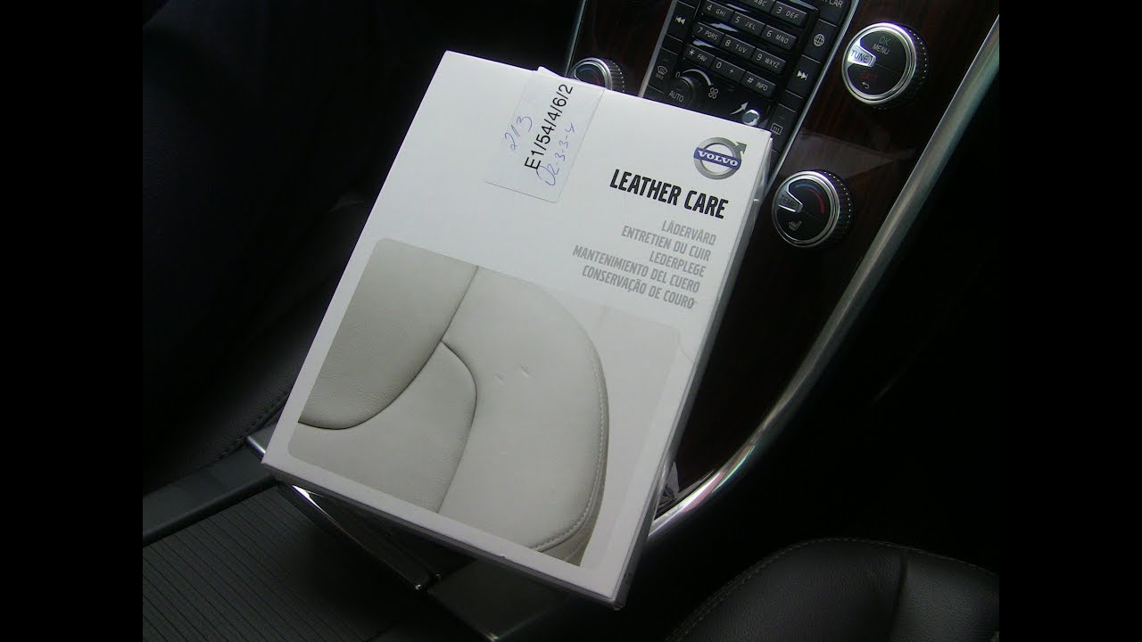 Оригинальное средство Volvo LEATHER CARE по уходу за кожей салона.