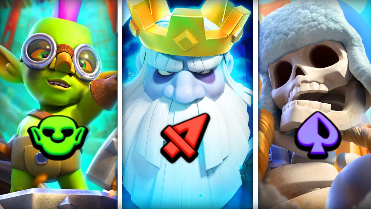[+10600🏆] TOP 3 BEST DECKS FOR WIN FREE TROPHIES 💫- MERGE TACTICS ⭐️