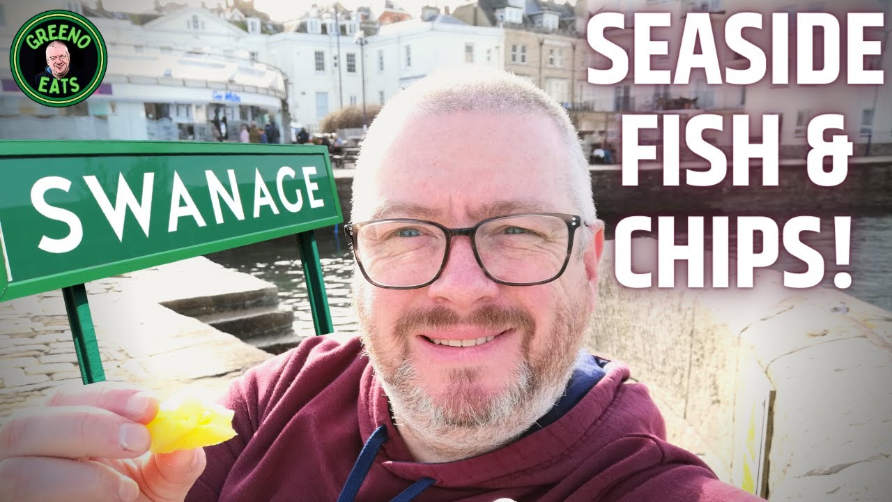 Fish and Chips in SWANAGE ! | Amazing Homemade Fish Cake | The Fish Plaice