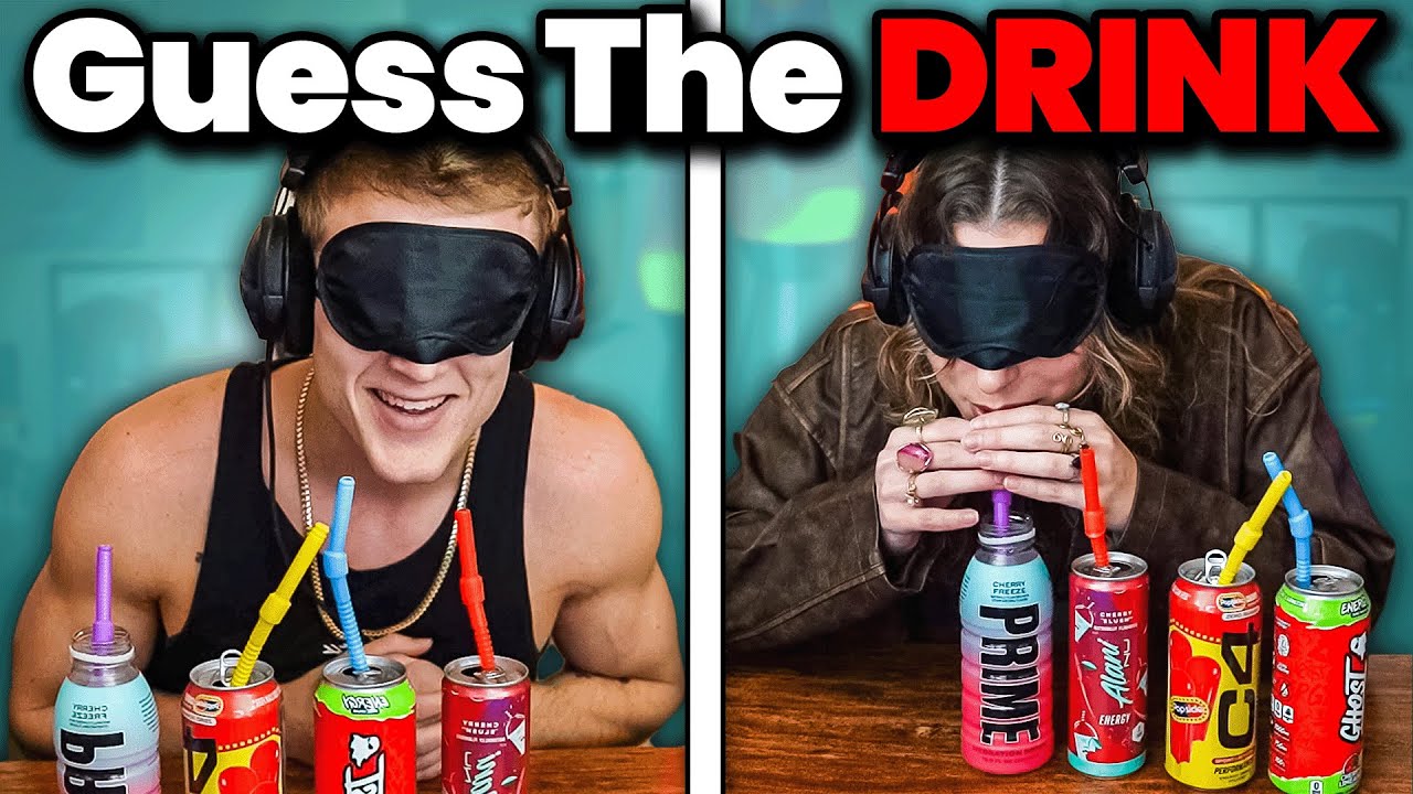 The Ultimate Blind Drink Challenge.