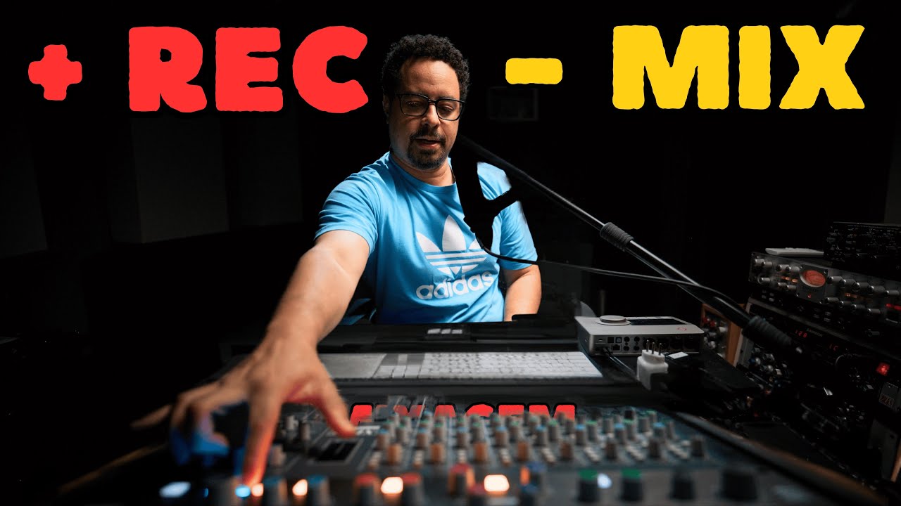 Melhore sua GRAVAÇÃO e trabalhe menos na MIXAGEM!
