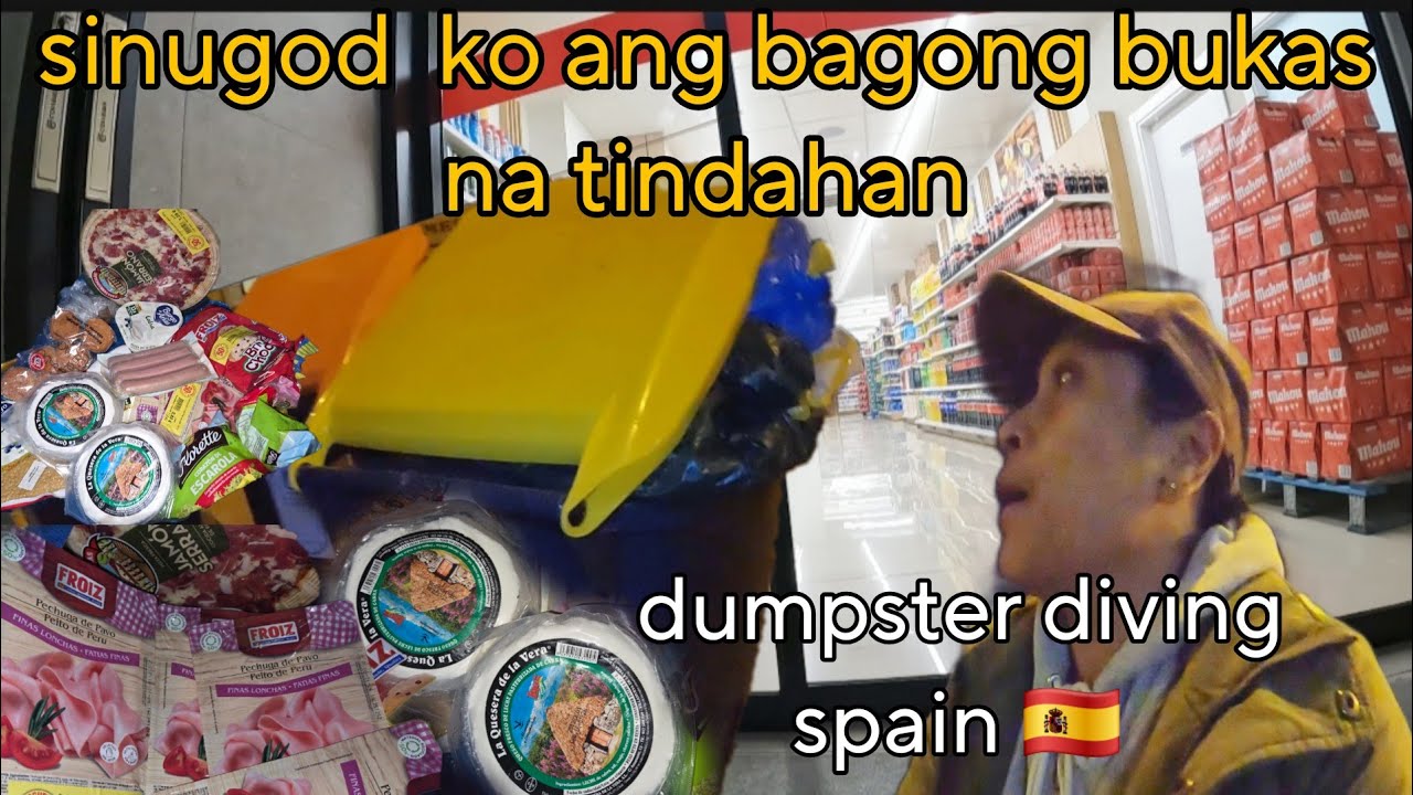 SUGURIN  ANG BAGONG BUKAS NA TINDAHAN | FREE FOODS FROM DUMPSTER |DUMPSTER DIVING JEZVLOG 
