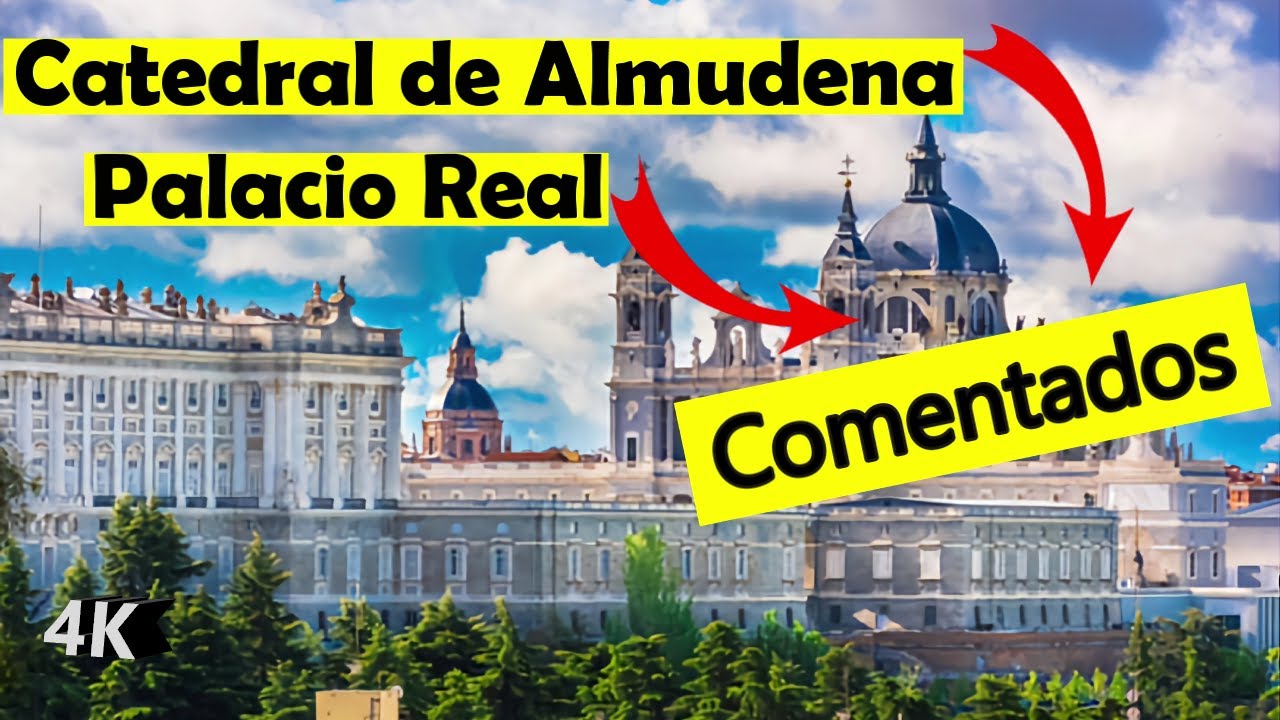 Palacio Real de Madrid 👑y Catedral de la Almudena: dos íconos de españoles🏰💒