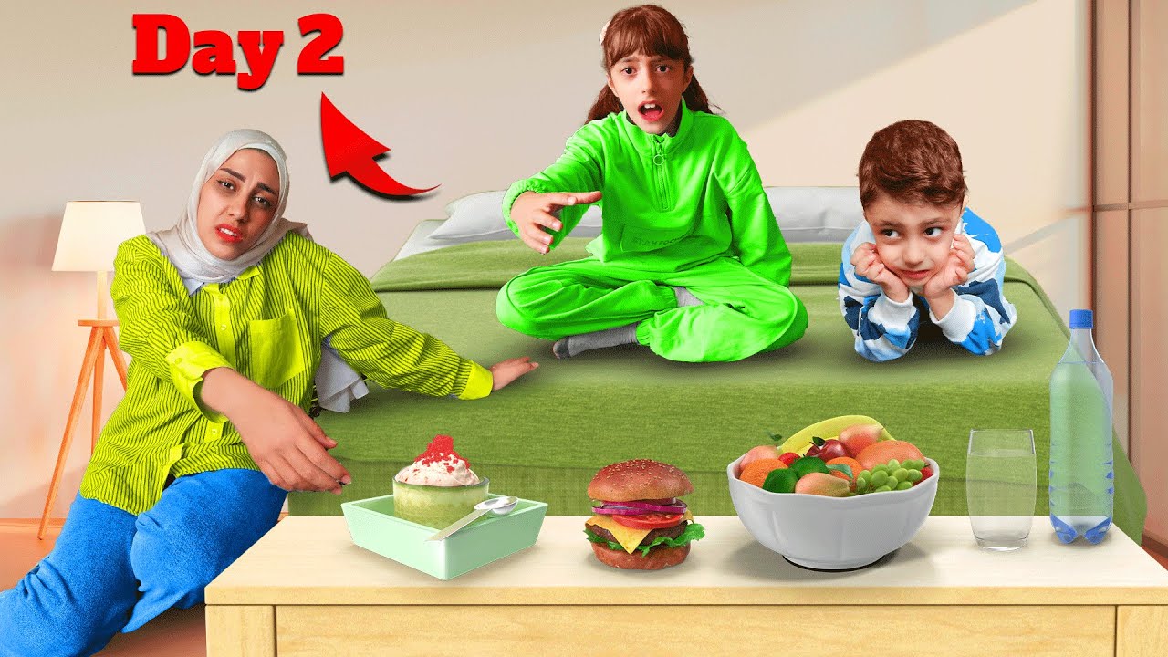 قضينا مع تيما يوم كامل على السرير🛏 مين حيبقى لأطول فترة 🤔