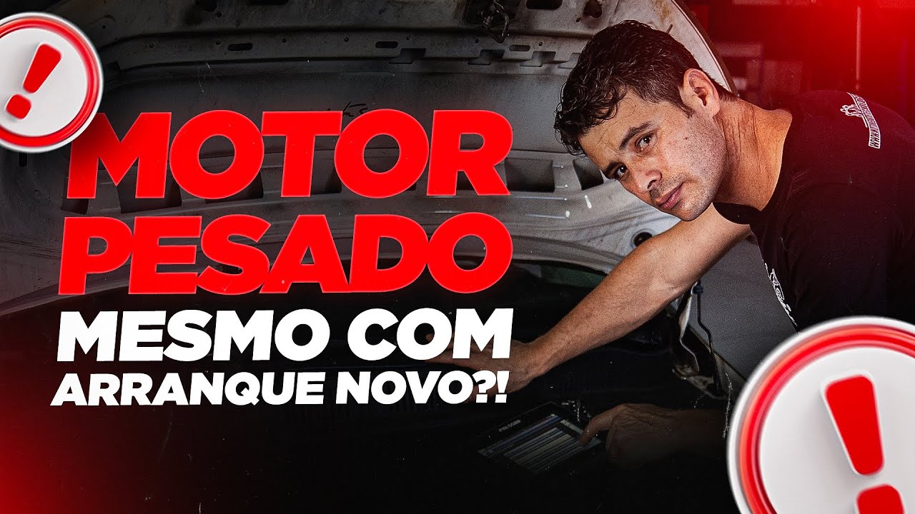 Motor pesado mesmo com arranque novo, DEFEITO REAL da Meriva