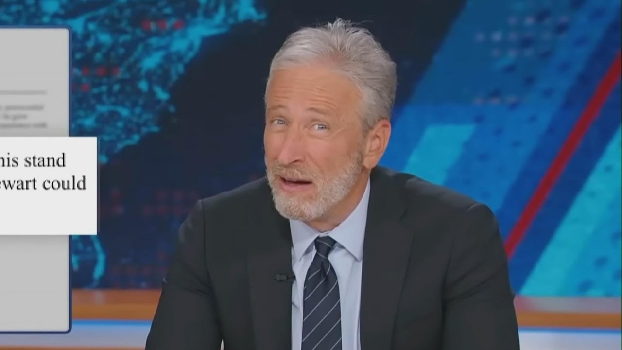 Jon Stewart Reveals He Is Mentioned In Epstein Files