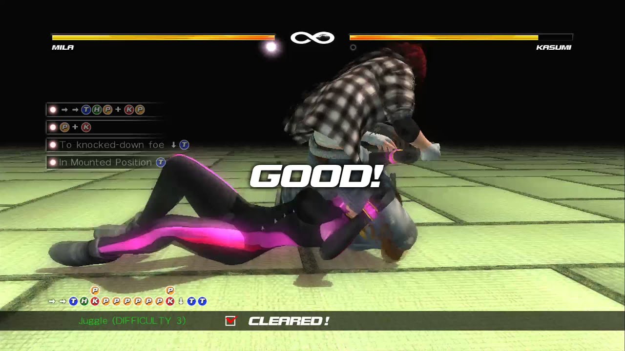DOA5U - Mila Combo Challenge