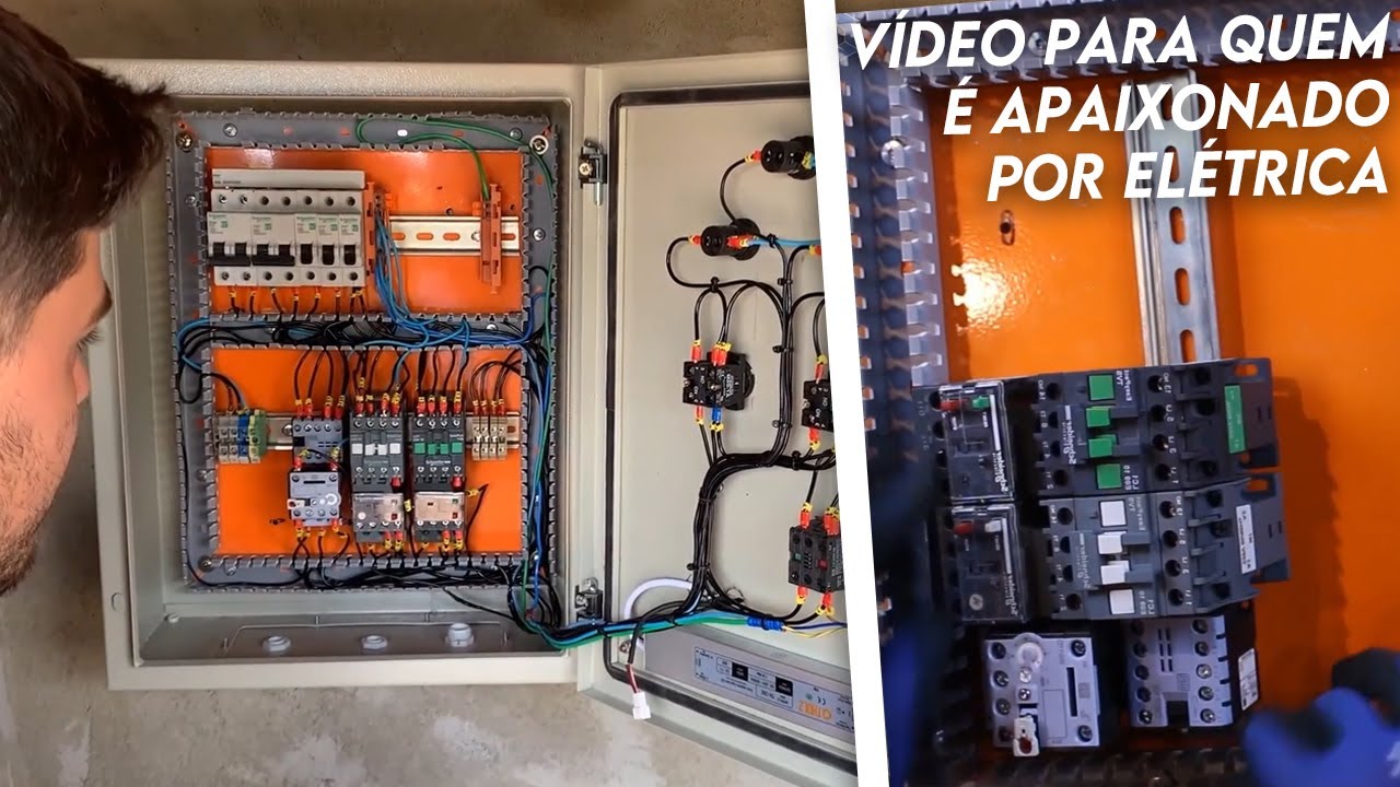 Como Fizemos a Montagem COMPLETA do PAINEL de COMANDO das BOMBAS da PISCINA