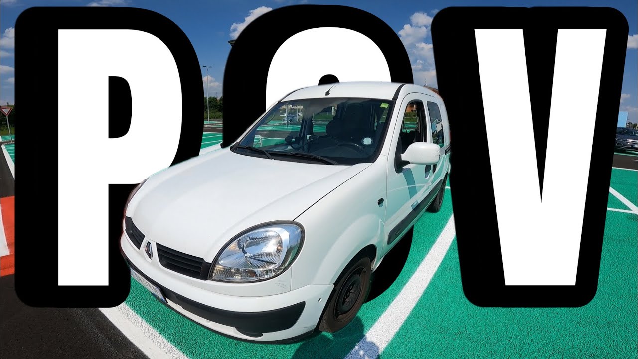 Renault Kangoo 1.5 DCI 70cv || POV test drive
