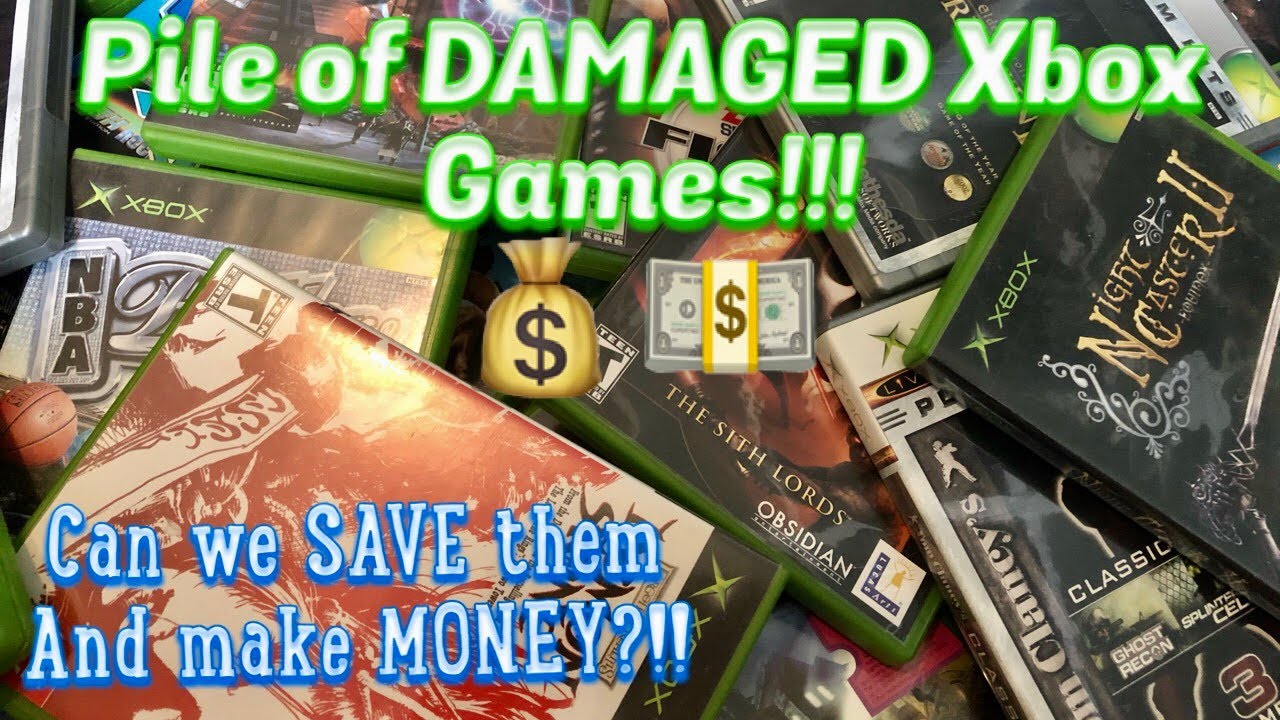 Охота за видеоиграми / Оригинальные игры Xbox! - Emceemur