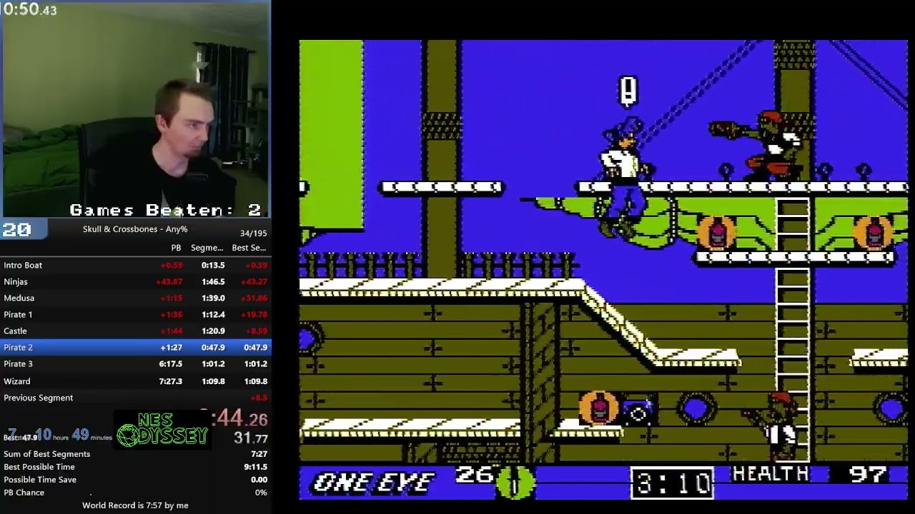 Overswarm   NES Odyssey Game #3： Skull & Crossbones