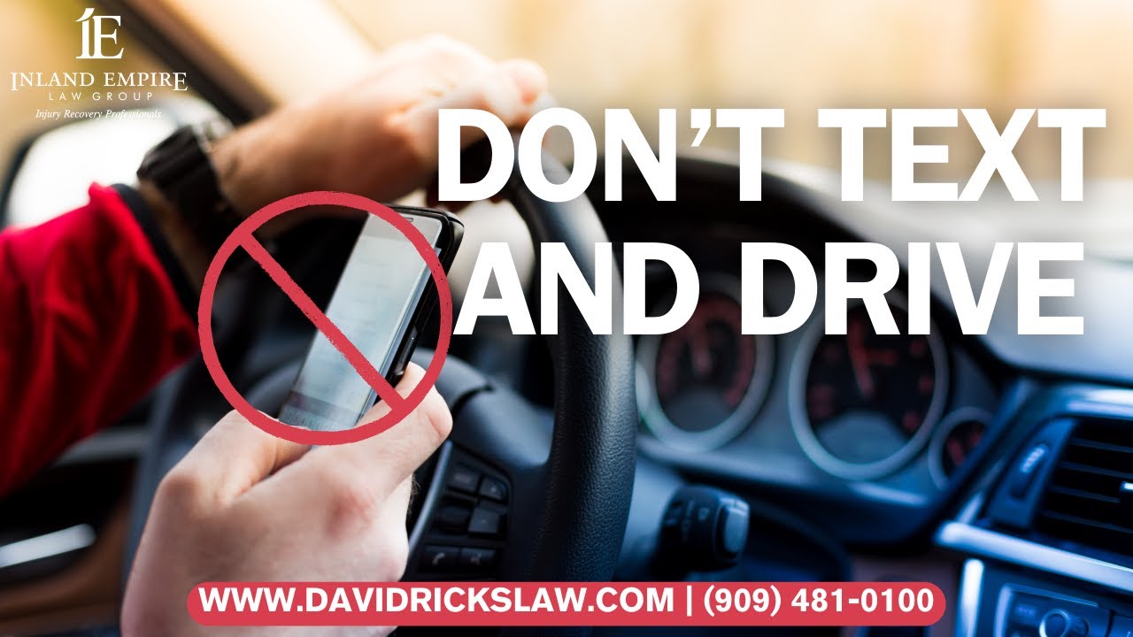 Don't Text and Drive