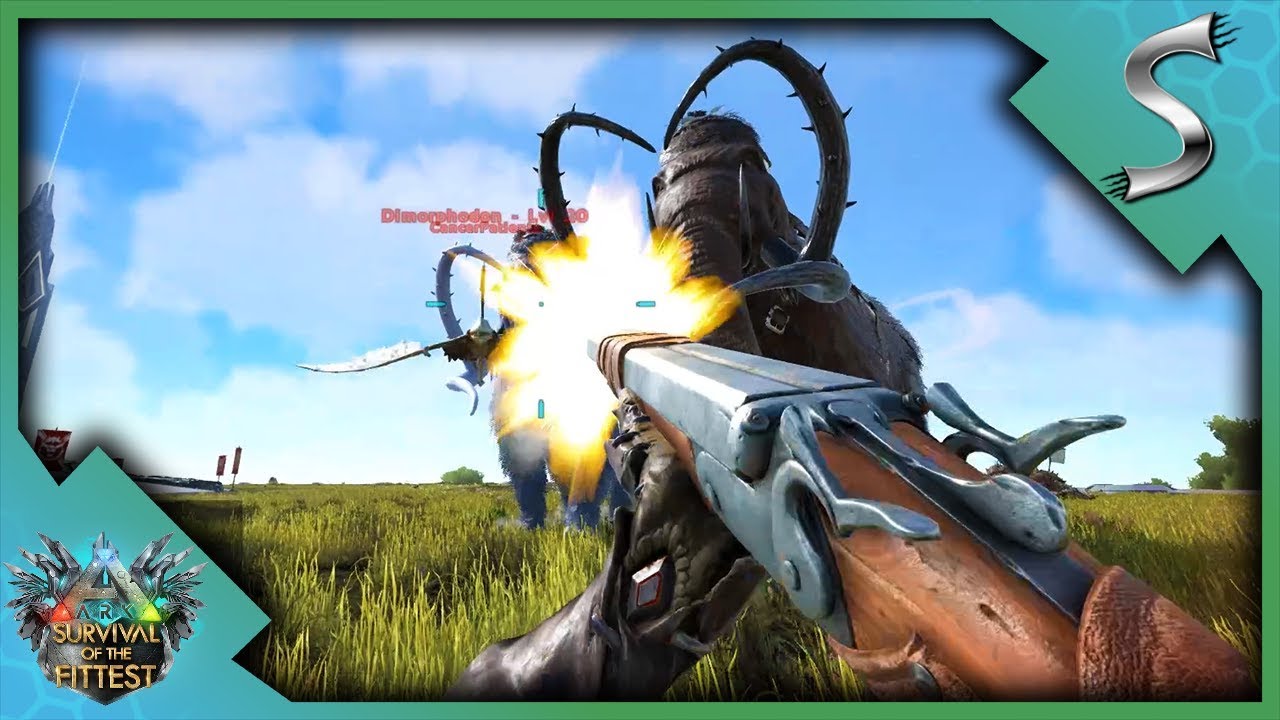 FACING OFF AGAINST A DINO ARMY! - Ark: Survival of the Fittest [SOTF Gameplay]