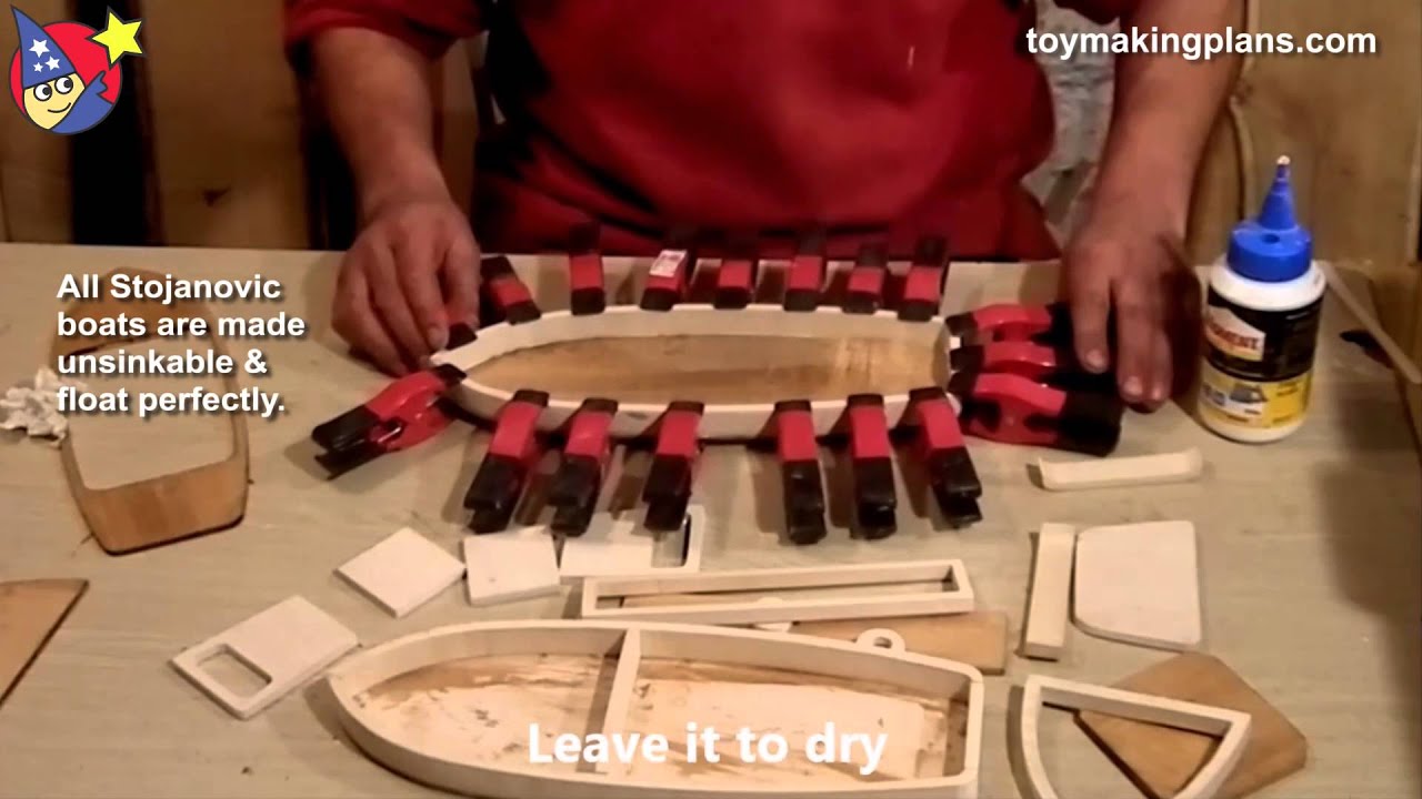 Wood Toy Plans - Stojanovic Fishing Boat