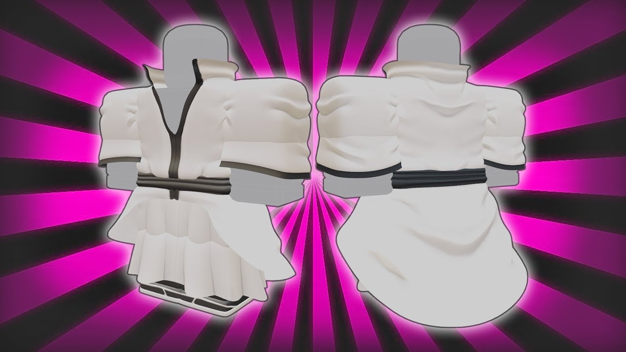 Roblox- Making an Arrancar outfit in Blender!