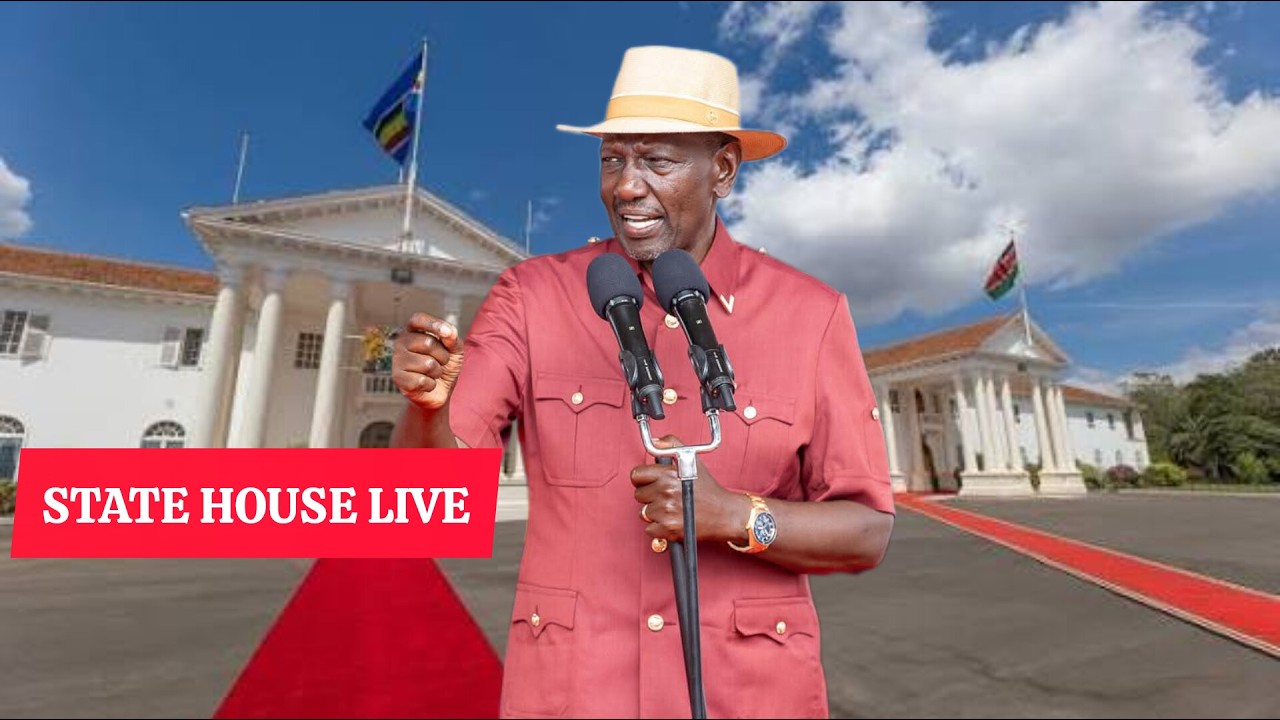 LIVE :PRESIDENT RUTO PRENTATION OF CRENDINTIAL STATE HOUSE