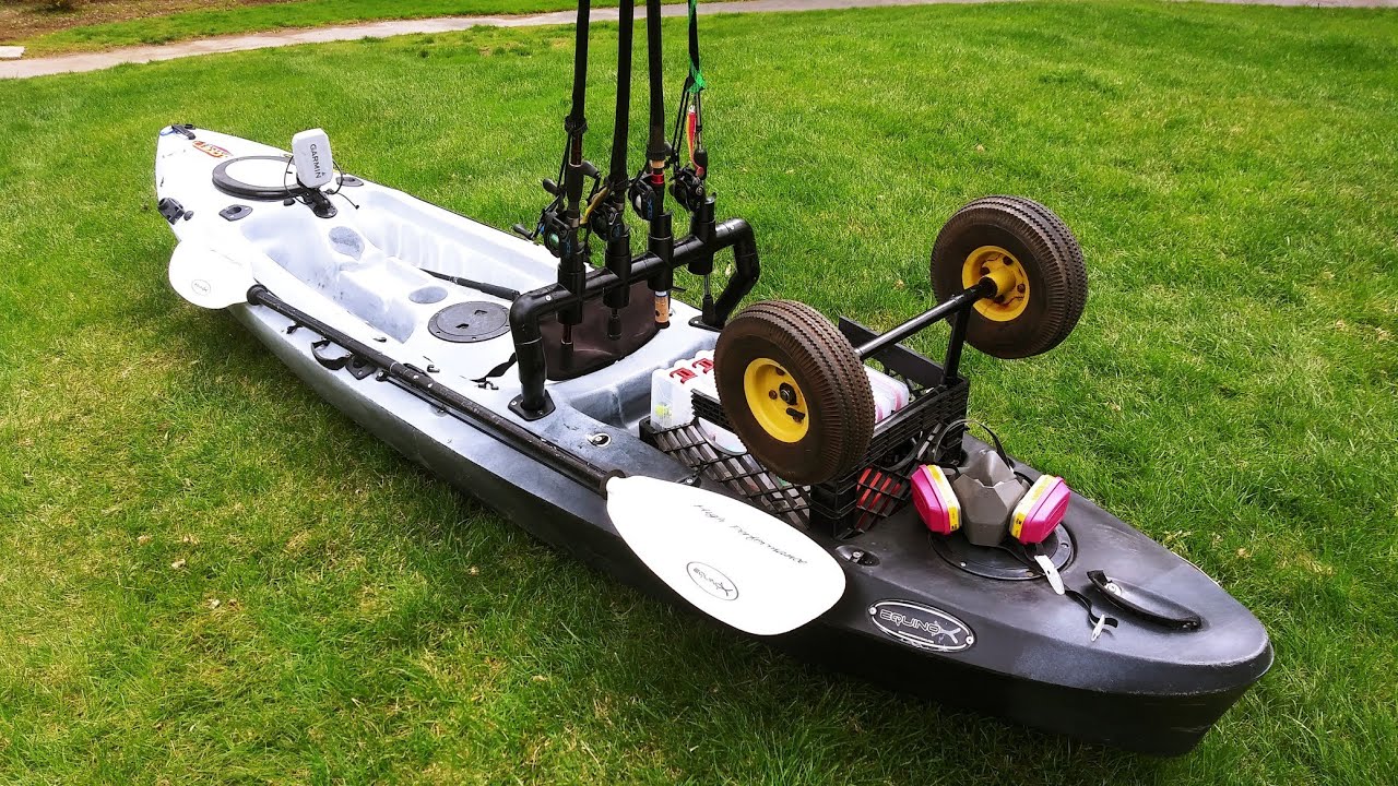 como construir un carro para tu kayak