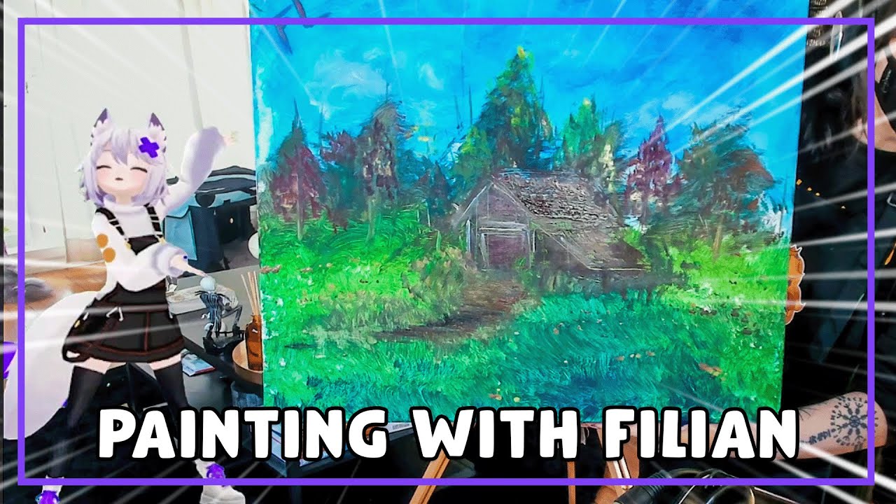 BOB ROSS WITH FILIAN