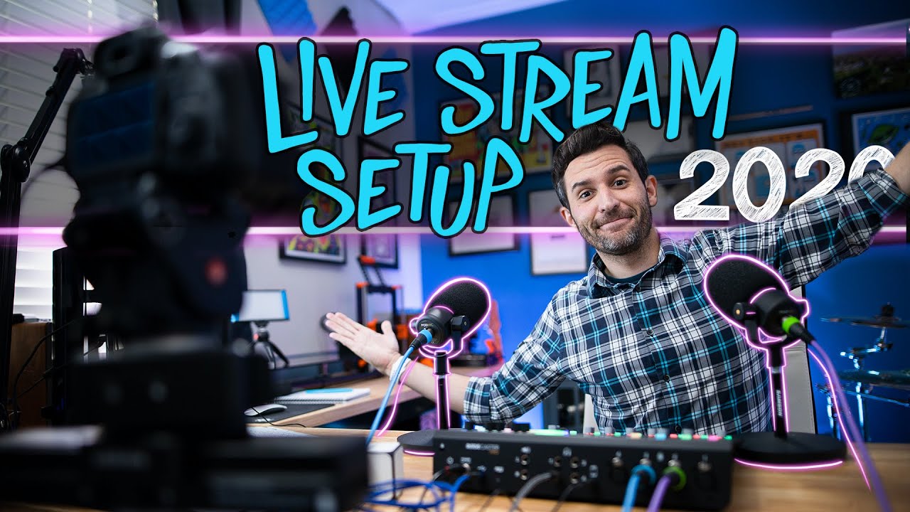 My Live Stream Setup Walkthrough!