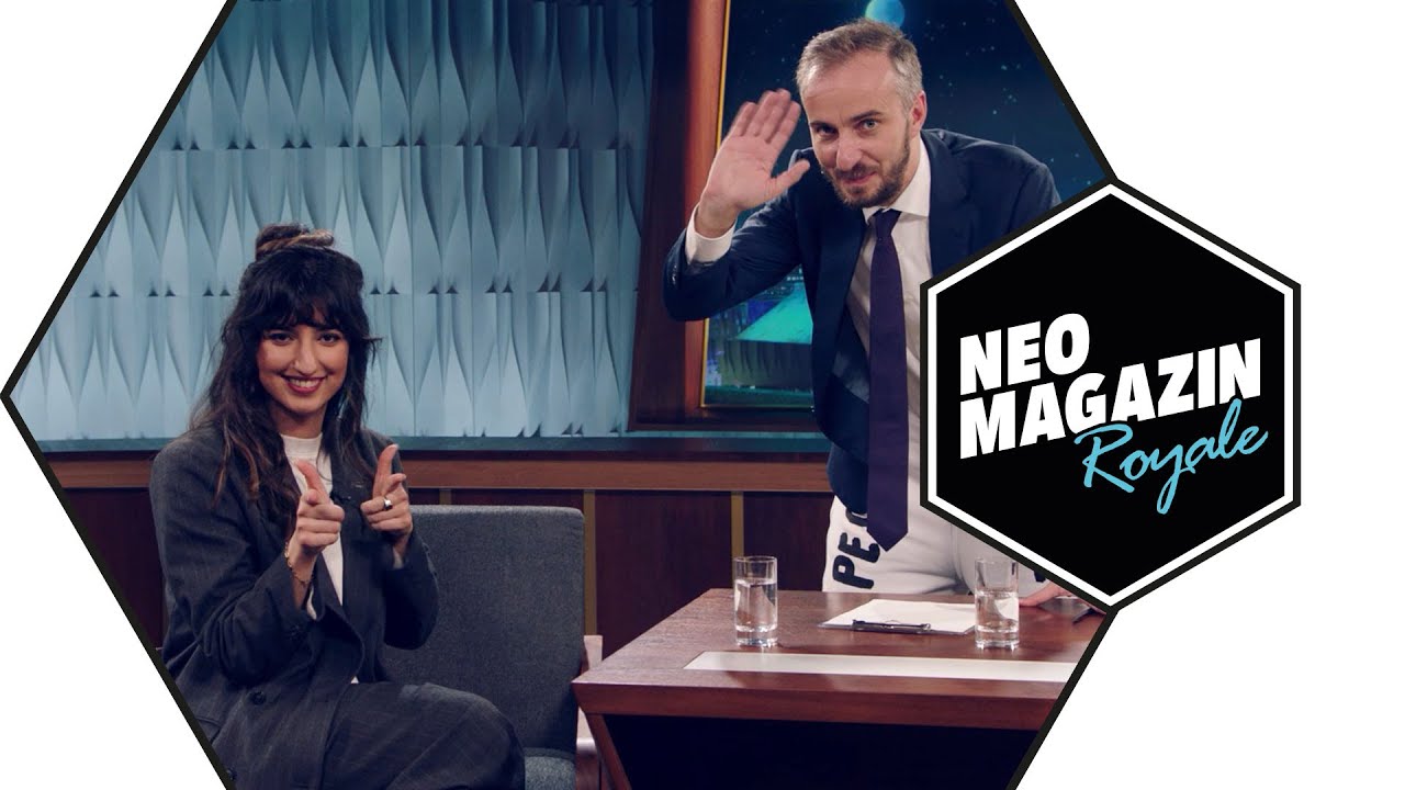 Aya Jaff zu Gast im Neo Magazin Royale mit Jan Böhmermann - ZDFneo