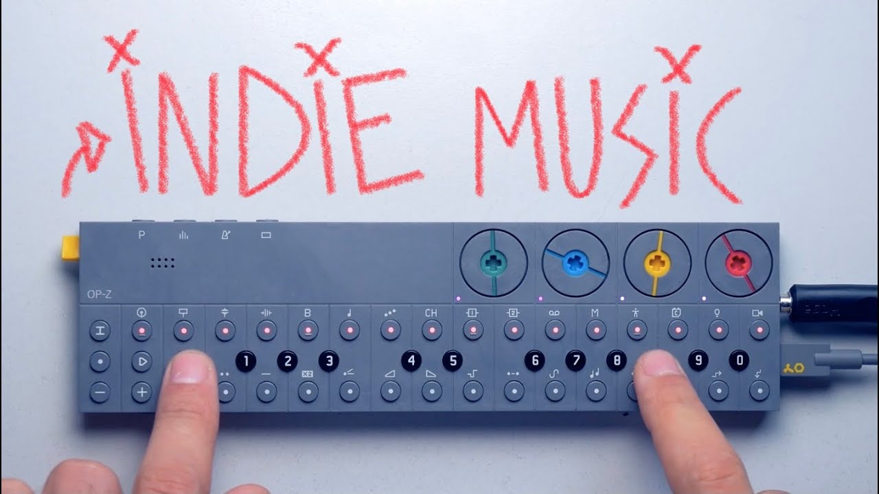 making chill Indie Music // OP-Z Tutorial