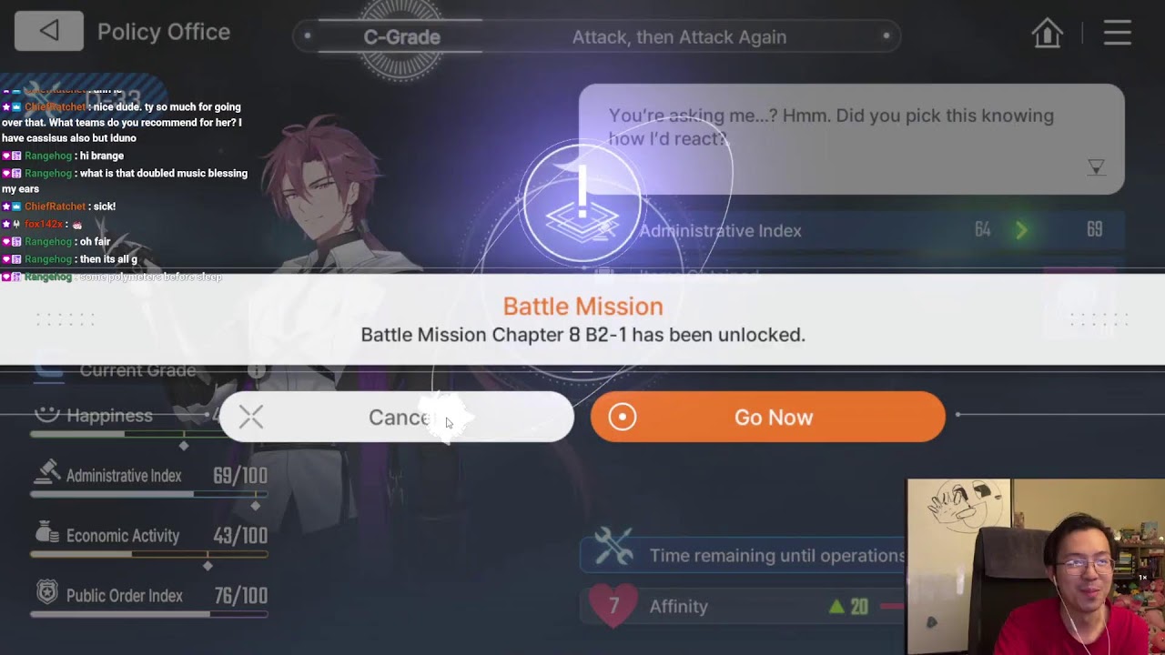 [Chaos Zero Nightmare] chatting about the state of the game Wokege ALSO OWEN COOKING