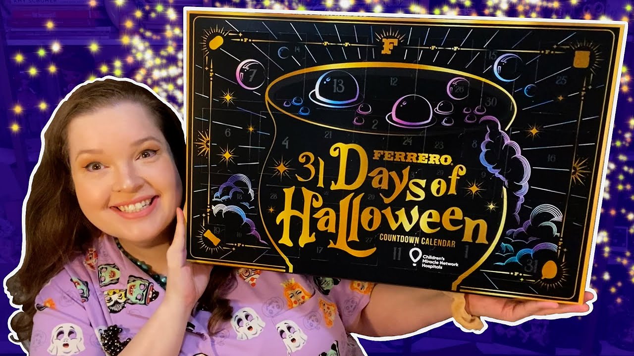 ✨🔮 31 DAYS OF HALLOWEEN COUNTDOWN CALENDAR UNBOXING 🍫✨