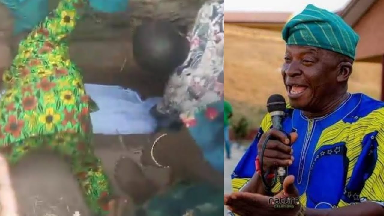 HOLD YOUR T€ARS SAY GOODBYE AS BABA OLOFA INA LAID TO REST IN EDE HIS HOMETOWN