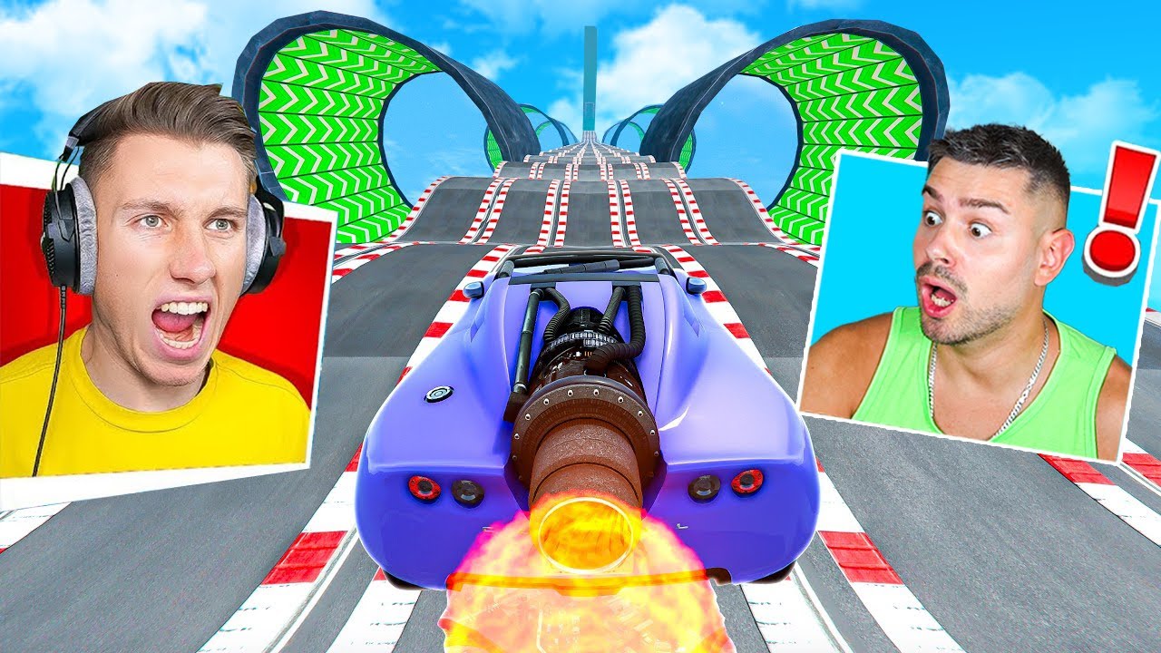 ICRIMAX vs RUSSIK auf MEGA RAMPE in GTA 5!