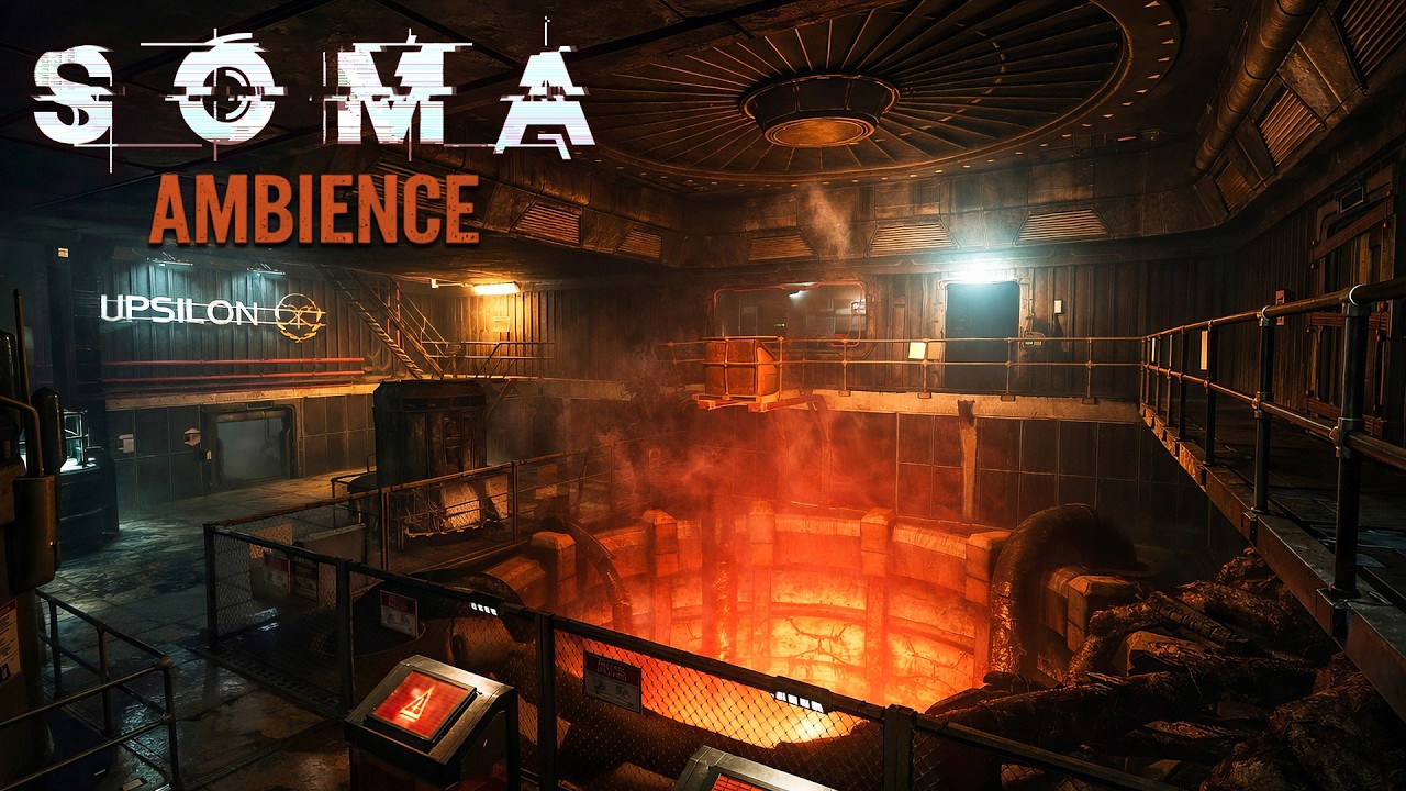 SOMA – Upsilon Machinery Dark Ambience (3 Hours) | Turbines & Distant Tremors