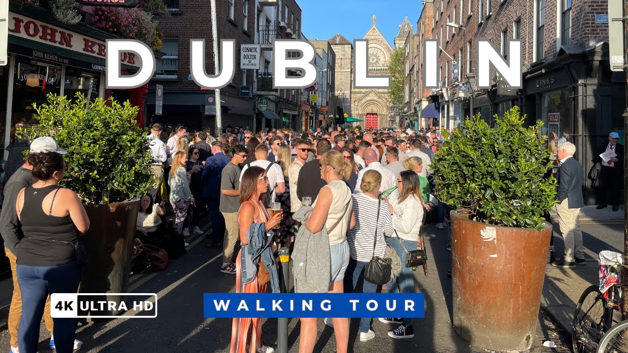 🇮🇪 Dublin, Ireland Friday Evening Downtown !