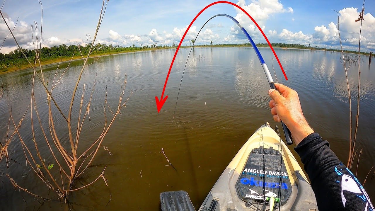 JURO QUE N&Atilde;O ESPERAVA TANTO DE UMA VARINHA DE M&Atilde;O... Pescaria.