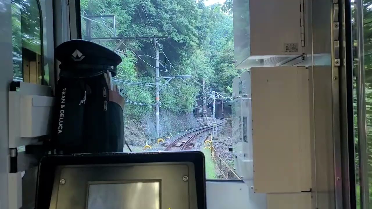 [Nankai] 南海高野線 上古沢 → 紀伊細川 前面展望 난카이고야선 가미코사와→기이호소가와  전면주행영상 Koya line