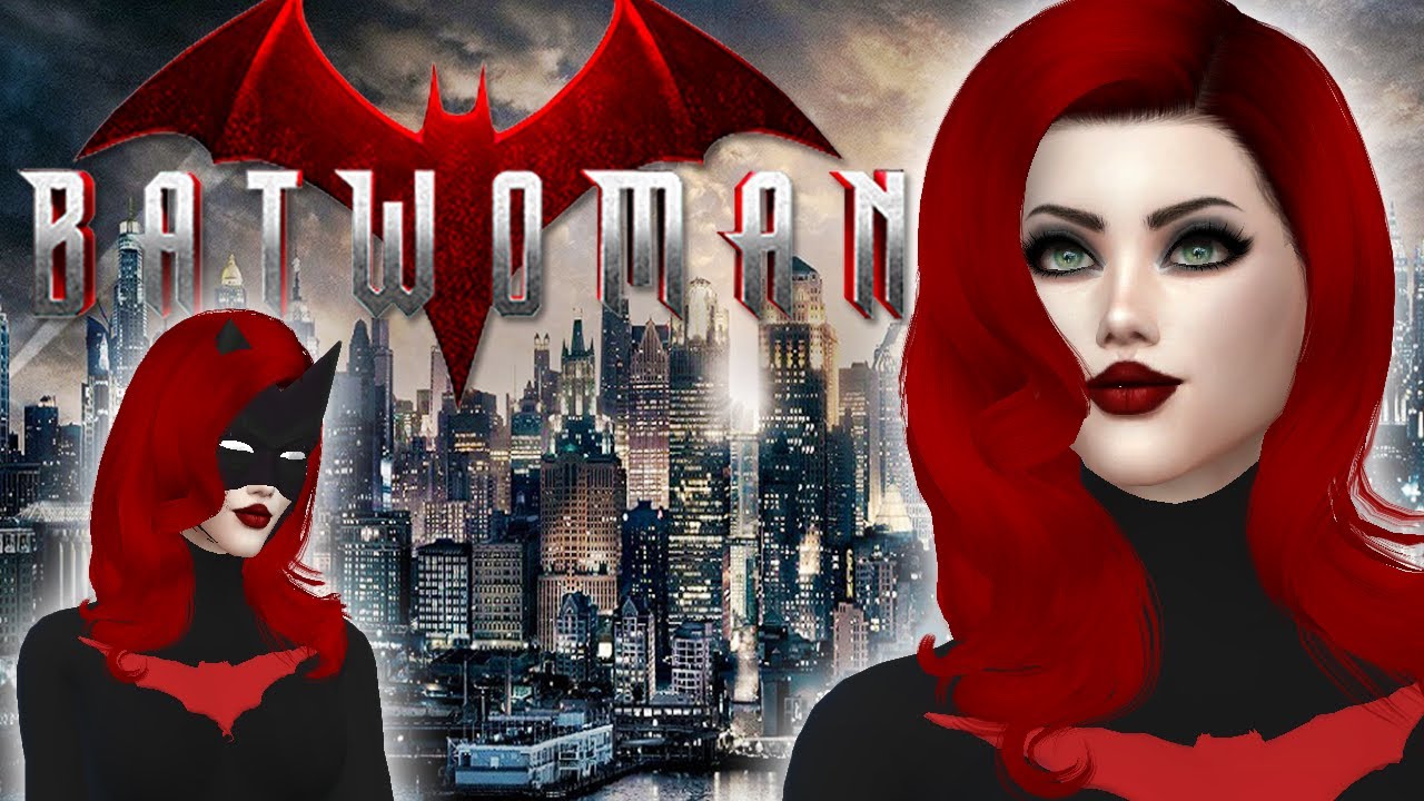 Batwoman (Kate Kane) create a sim The Sims 4 CAS