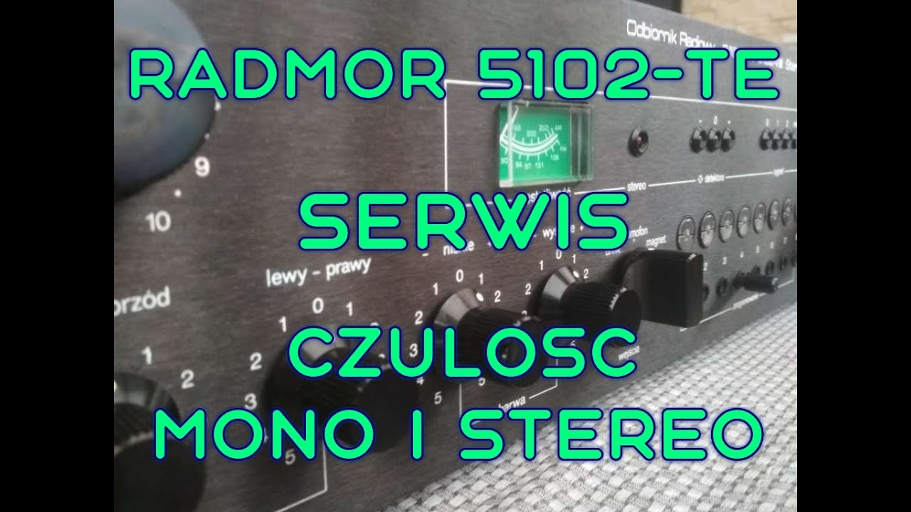 RADMOR 5102-TE, Czułość stereo i Mono