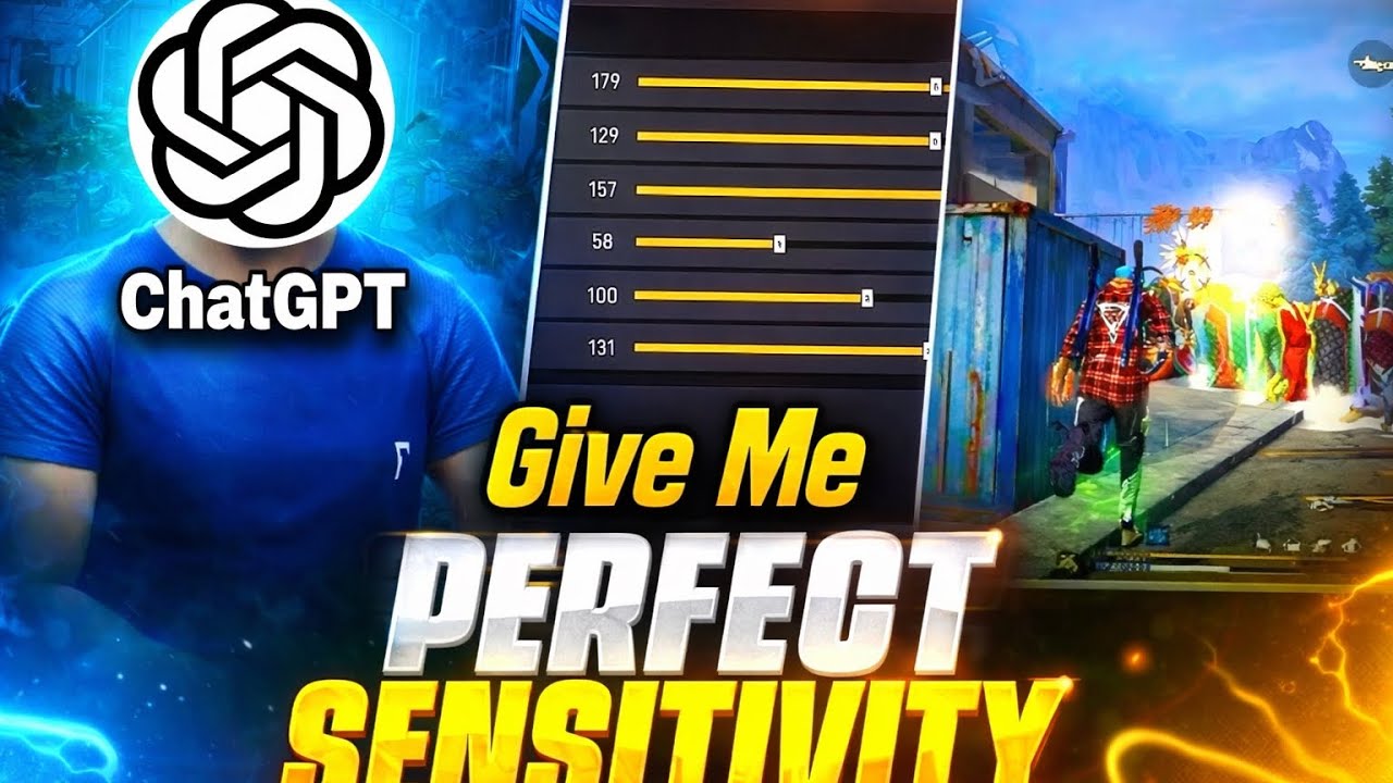 I Asked AI for the PERFECT Sensitivity 😱 Headshots Guaranteed | #FreeFire#FFSensitivity#aigamingyt 