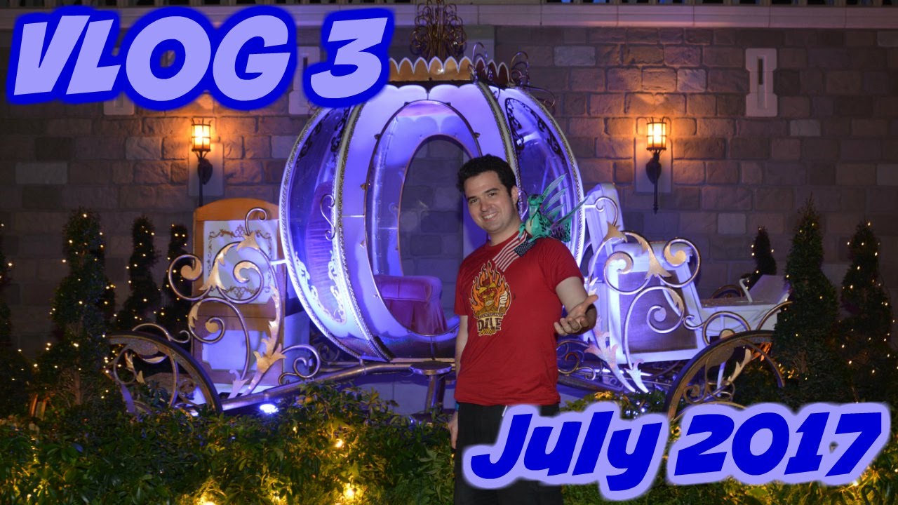 360° Fireworks! 🎆 VLOG 3 | Walt Disney World | July 2017
