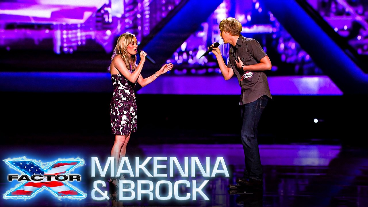 “Are You Dating?” 😳 Makenna & Brock BLUSH Before Stunning X Factor Duet!