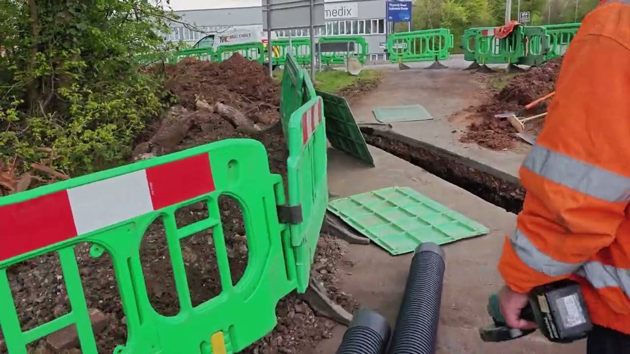 BLOCKED PUBLIC PATH redevelopment Hymatic site April 2025
