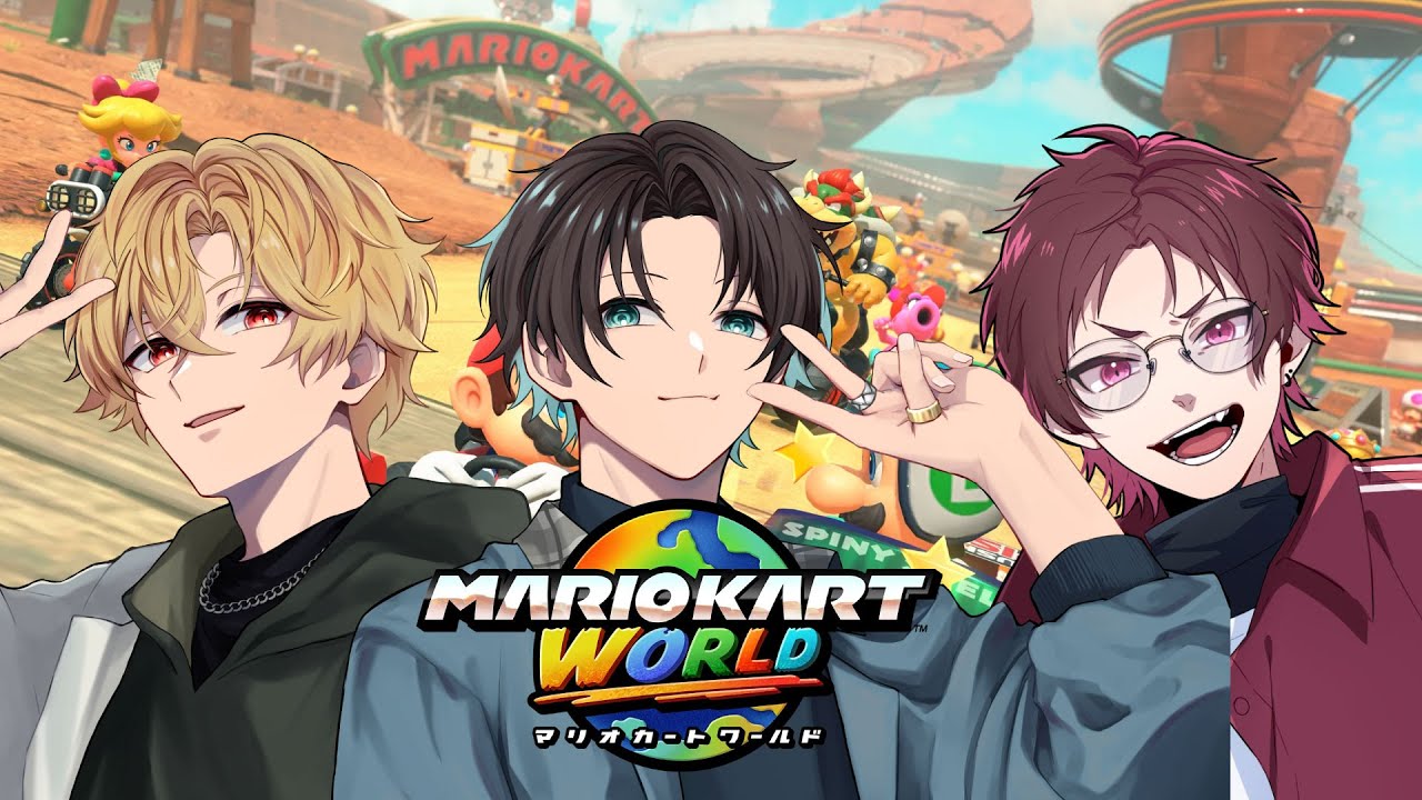 【ゲーム実況】世界戦【マリオカートワールド】