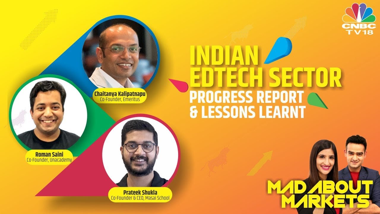 Mad About Markets | Future Of India's Ed-Tech Sector | CNBC TV18